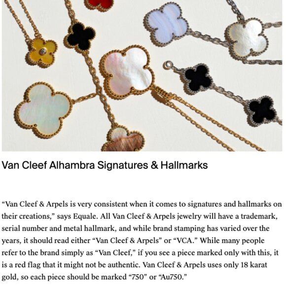 Van Cleef & Arpels Mother of Pearl Vintage Alhambra Pendant Necklace - Picture 5 of 7